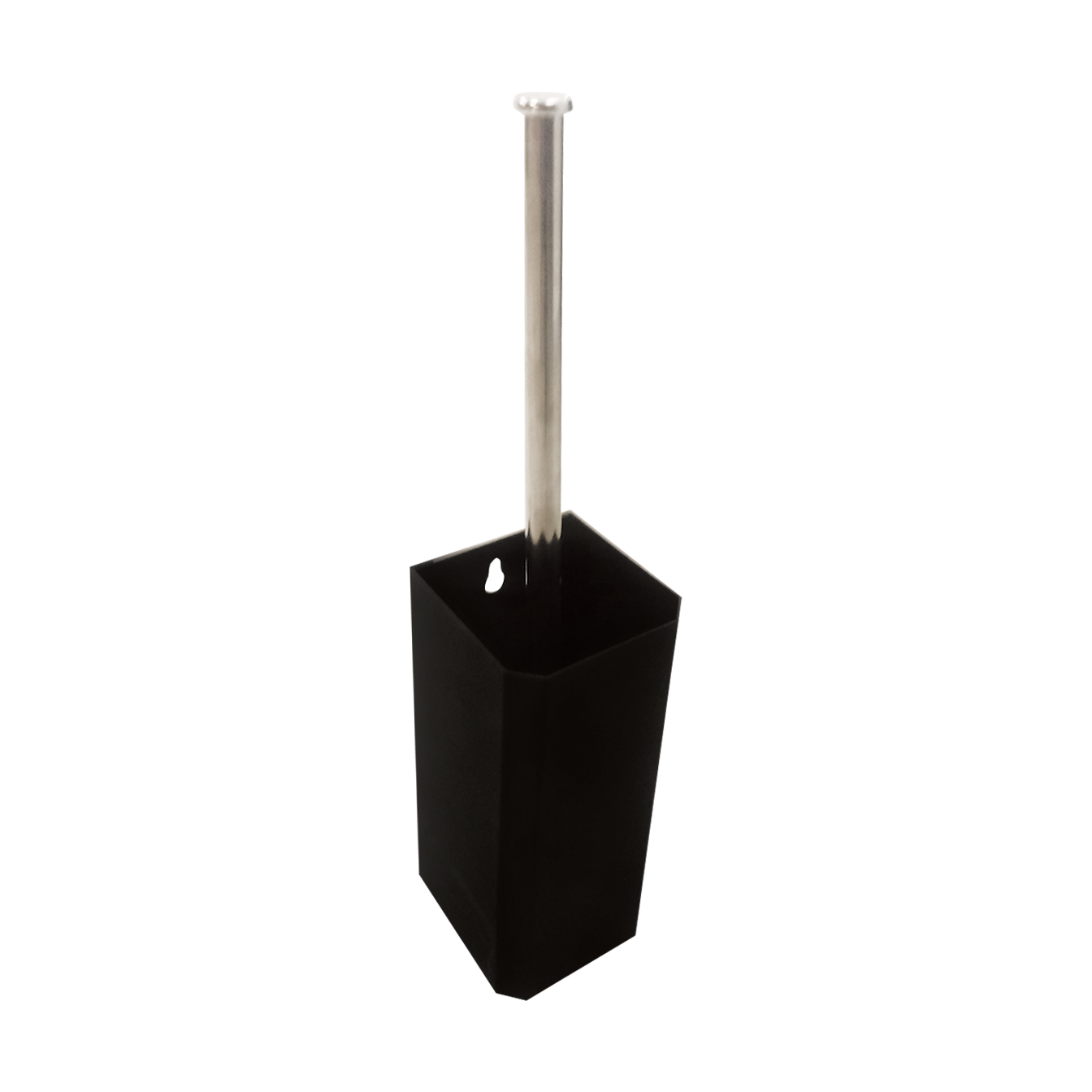 Classique Mild Steel Toilet Brush and Holder, Wall Mountable