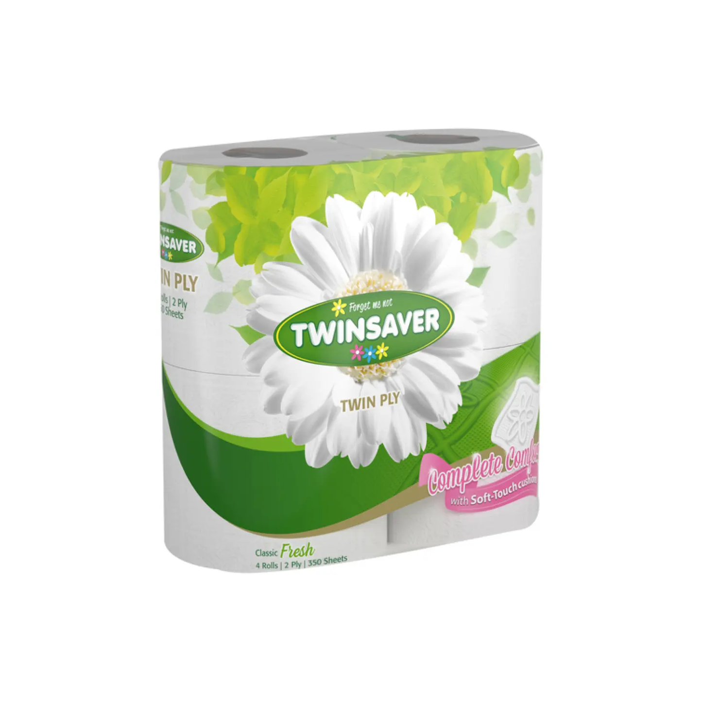 Twinsaver 2 Ply Classic Fresh Toilet Paper (Pack of 48 Rolls) (Code 1320)