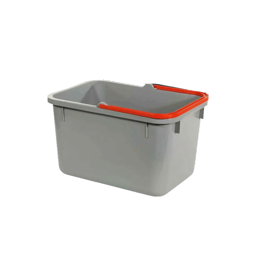Numatic 17L Bucket (Grey with Red Handle)