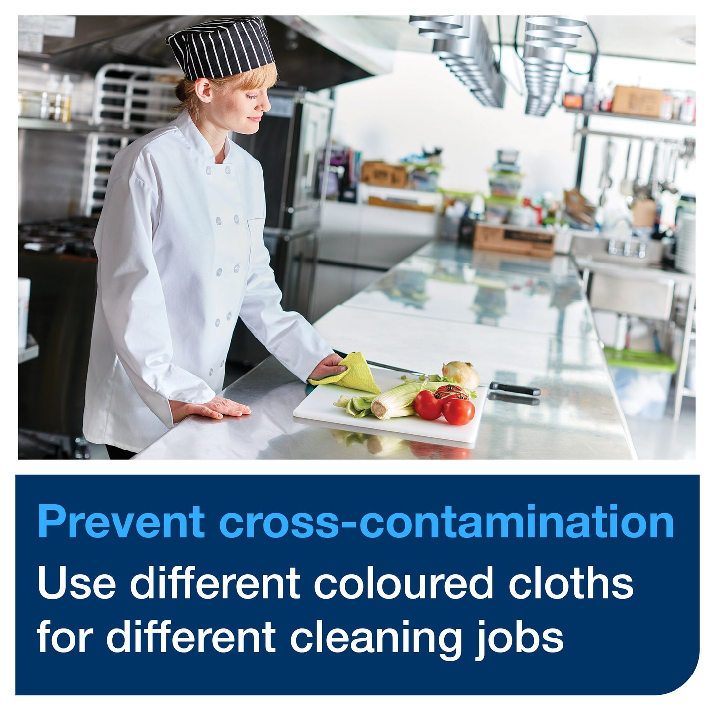 Tork Long-Lasting Cleaning Cloth Yellow W8