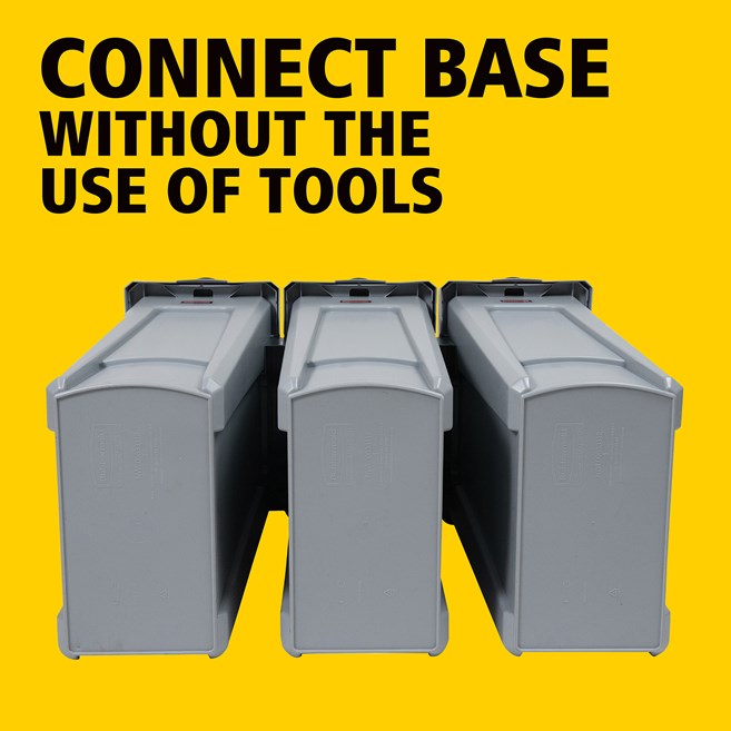 Rubbermaid Slim Jim Recycling Station Starter Kit