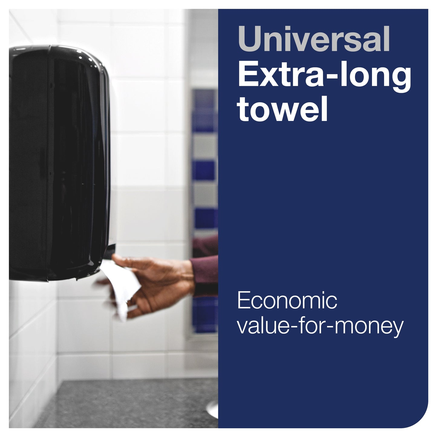 Tork Matic Extra Long Paper Hand Towels White H1