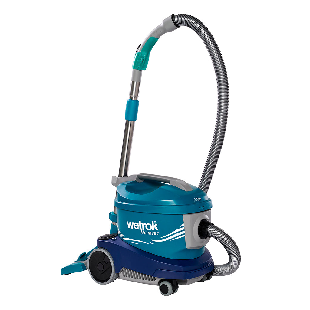 Wetrok Monovac BeFree Cordless Dry Vacuum Cleaner with integrated Lithium Battery