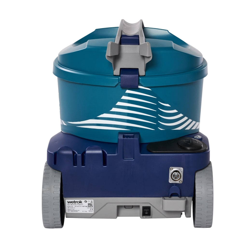 Wetrok Monovac BeFree Cordless Dry Vacuum Cleaner with integrated Lithium Battery