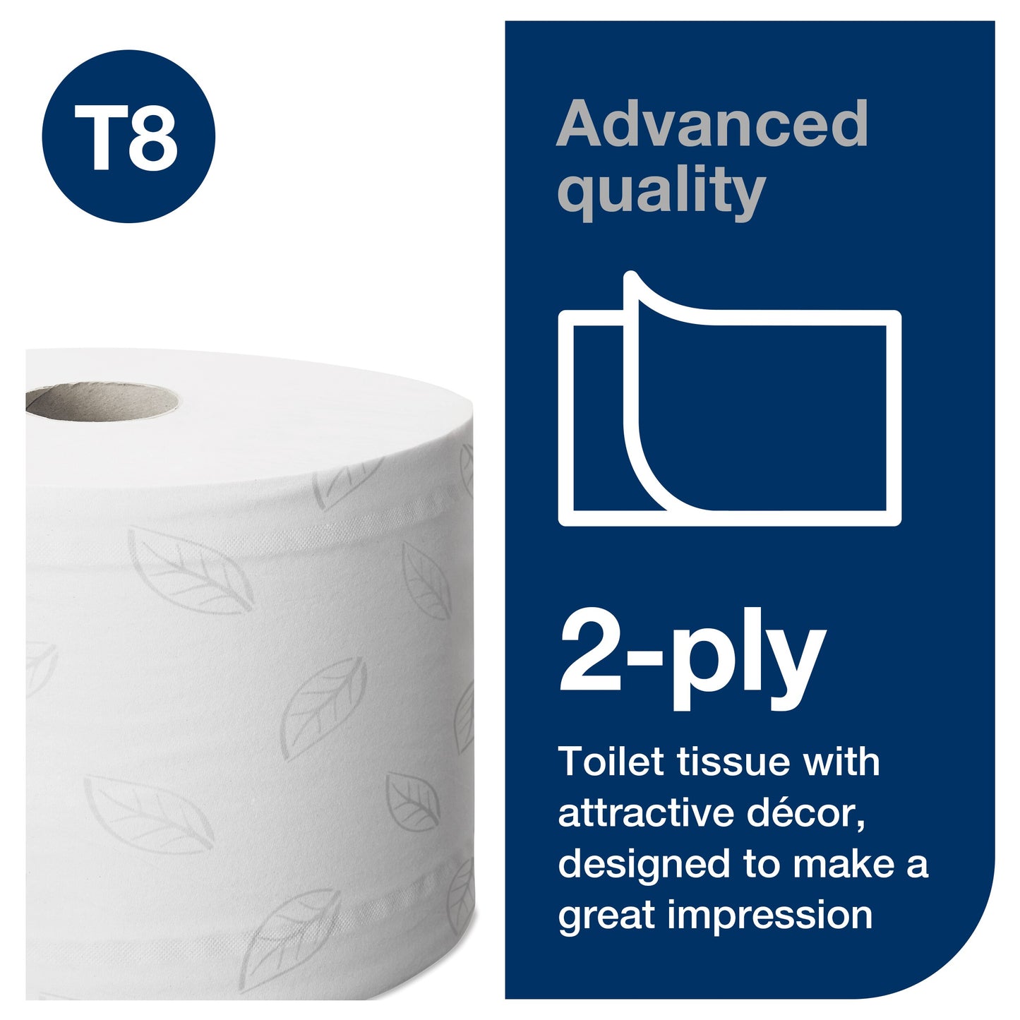 Tork SmartOne Toilet Roll White T8