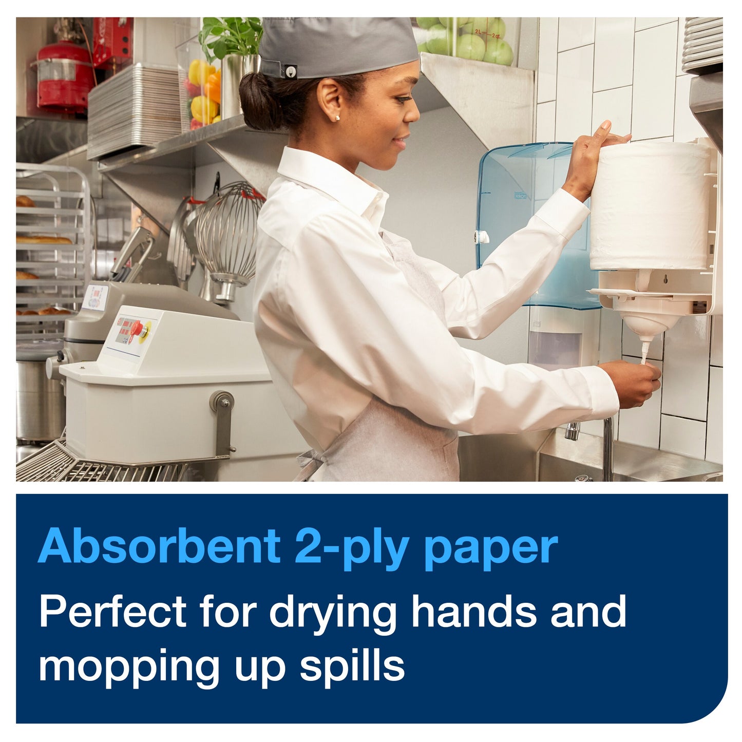 Tork Reflex Wiping Paper Towel White Plus M4