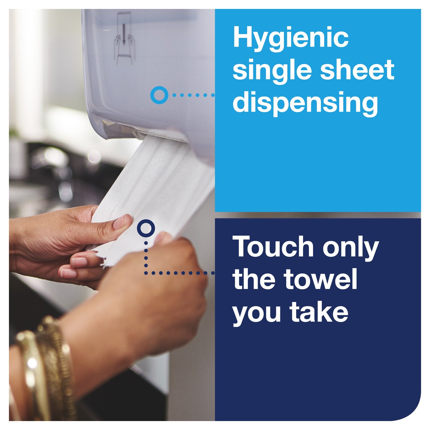 Tork Matic Hand Towel Roll Dispenser White H1