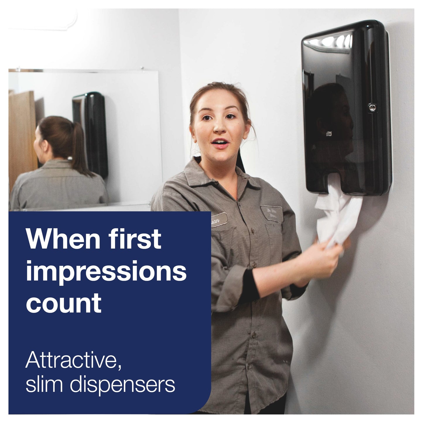 Tork Xpress Multifold Hand Towel Dispenser Black H2