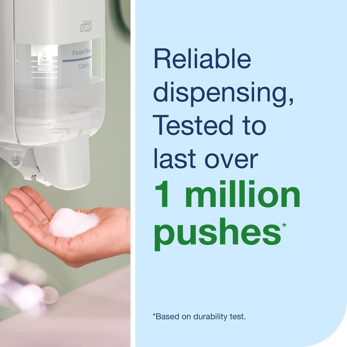 Tork Soap and Sanitiser Dispenser White S4