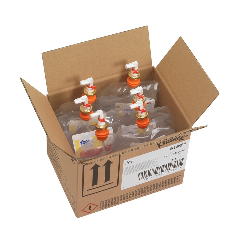 KIMBERLY-CLARK KLEENEX Botanics Aircare Fragrance Refill, Joy, 6x300ml (Code 6189)