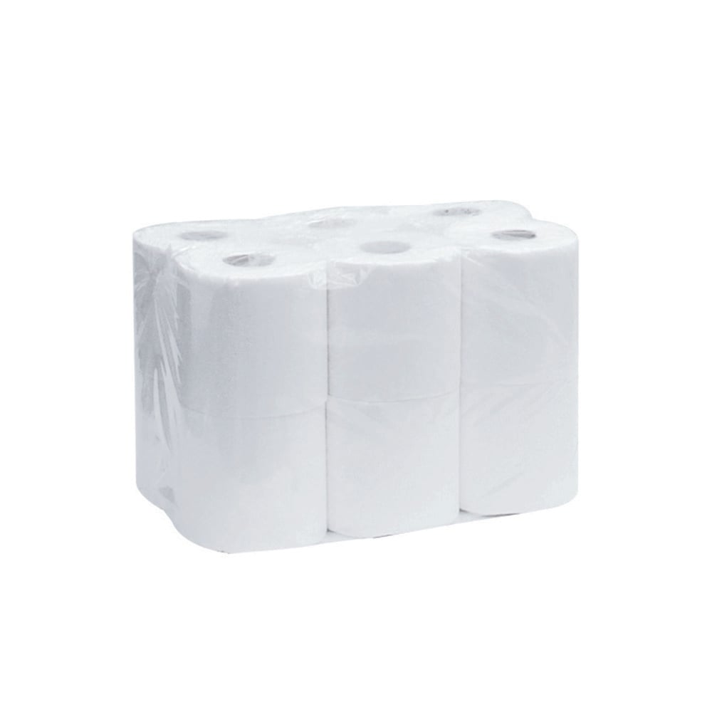 KIMBERLY-CLARK KLEENEX Toilet Tissue - Unwrapped / White / 2 Ply (Pack of 48 rolls) (Code 6415)