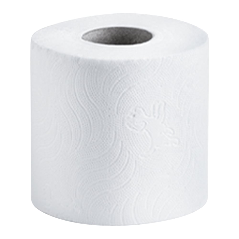 KIMBERLY-CLARK KLEENEX Toilet Tissue - Unwrapped / White / 2 Ply (Pack of 48 rolls) (Code 6415)