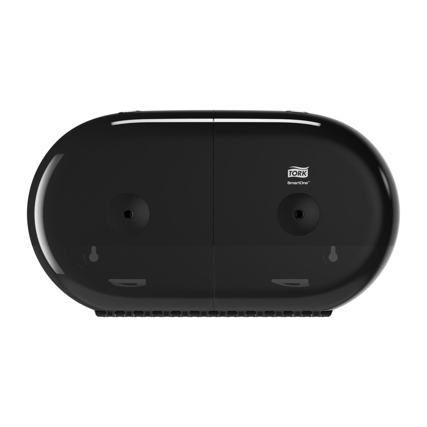 Tork SmartOne Mini Twin Toilet Roll Dispenser Black T9