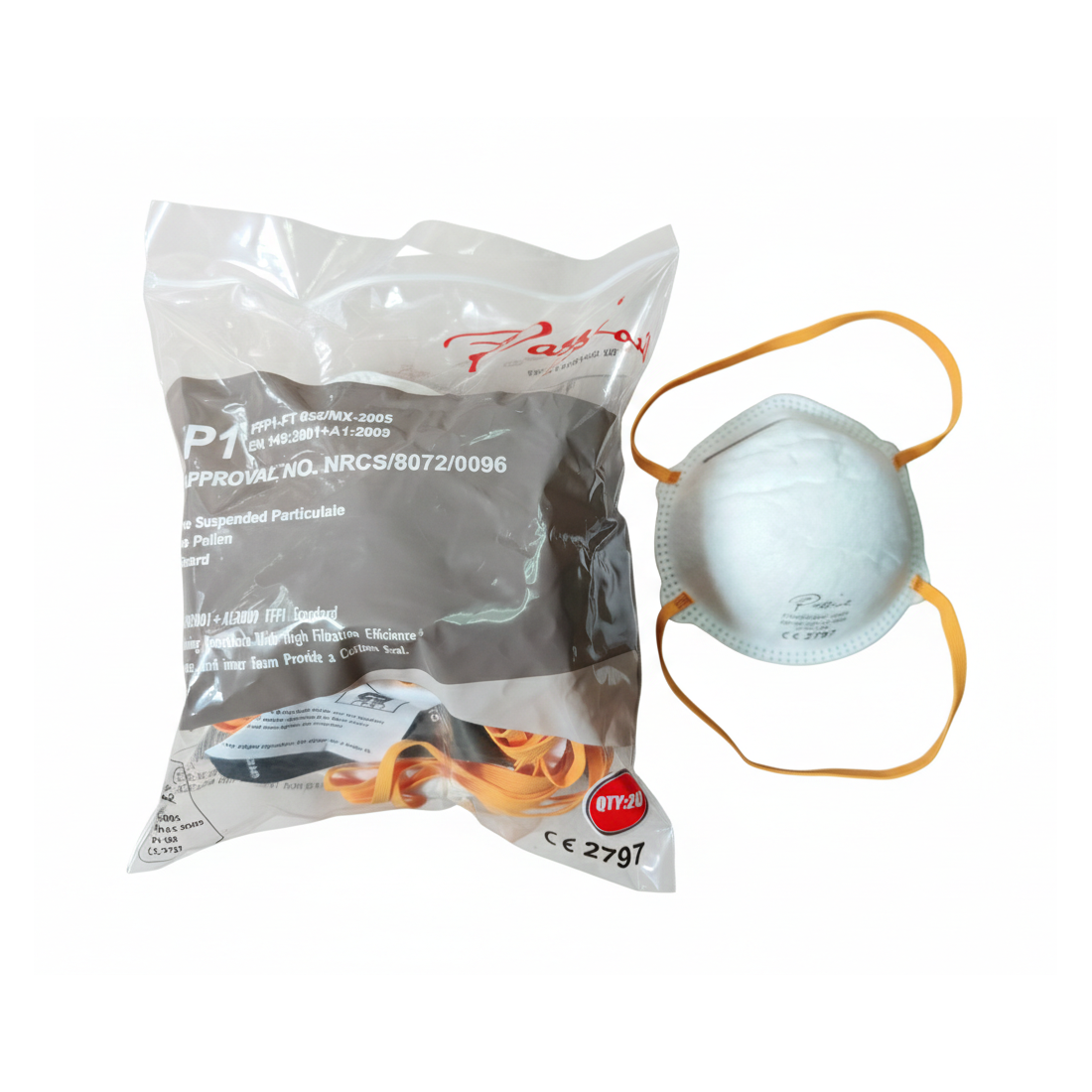 Dust Masks - FFP1 (Pack of 20)