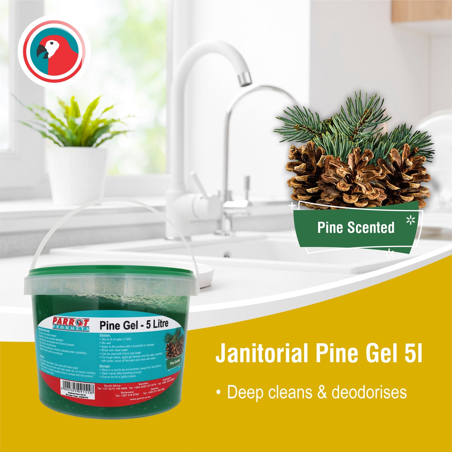 Parrot Pine Gel
