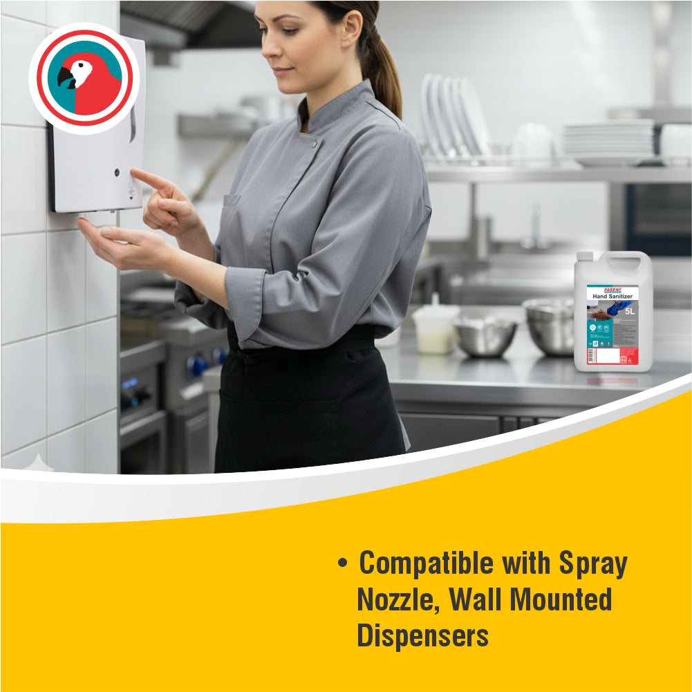 Parrot Sanitizer 70% + Isopropyl Alcohol 5L (JA0401SAN)