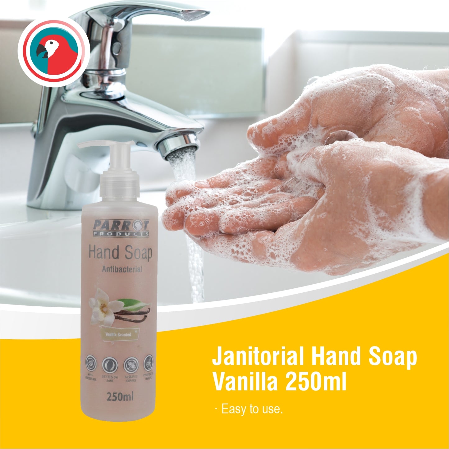 Parrot Antibacterial Hand Soap Vanilla