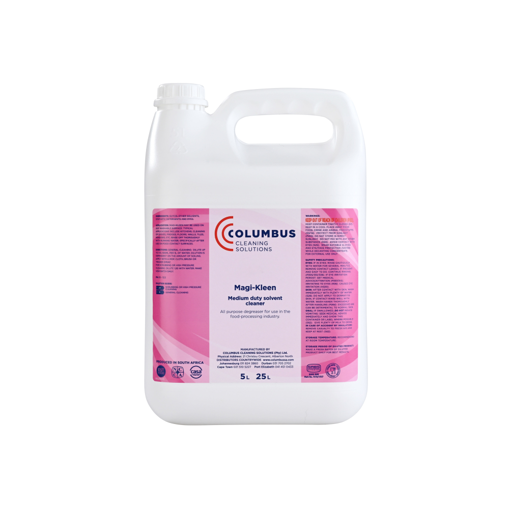 Columbus Magi-Kleen - Food Safe Multi-Purpose Degreaser and Cleaner