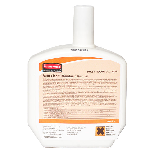 Purinel Mandarin Toilet and Urinal Disinfectant Refill (Box of 6 x 310ml)