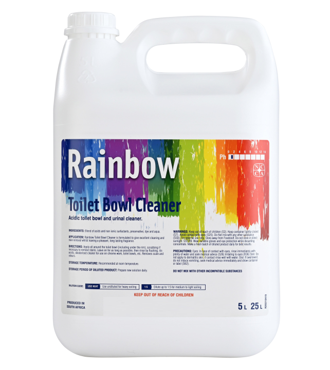 Rainbow Toilet Bowl Cleaner