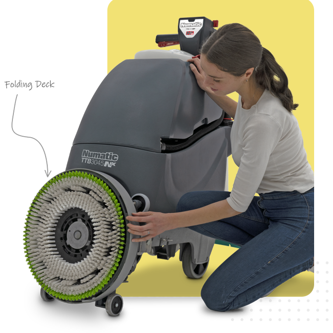Numatic TTB3045NXR Scrubber Dryer (Battery)