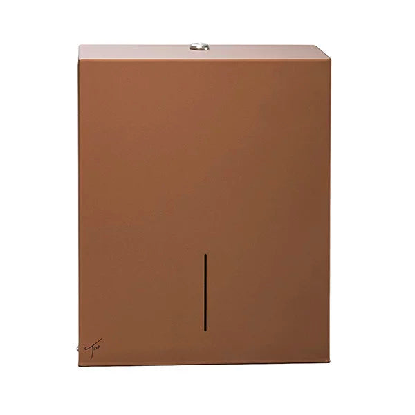 Ticra Ember Bronze Steel Folded Paper Towel Dispenser