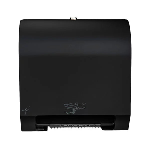 Ticra Graphite Black Steel Mini Sensor Rolled Paper Towel Dispenser