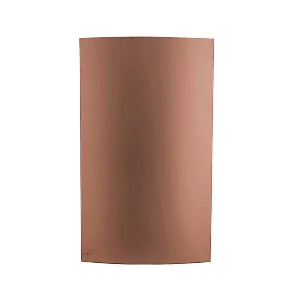Ticra Ember Bronze Steel Slimline Wall Bin 27L