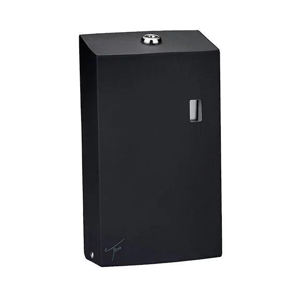 Ticra Graphite Black Steel Urinal and Toilet Auto Cleaner Dispenser