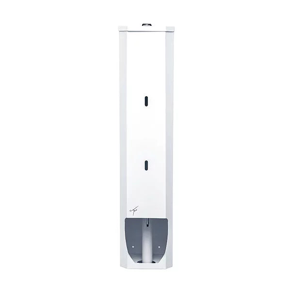 Ticra Pure White Mild Steel Toilet Roll Holder 5 Roll