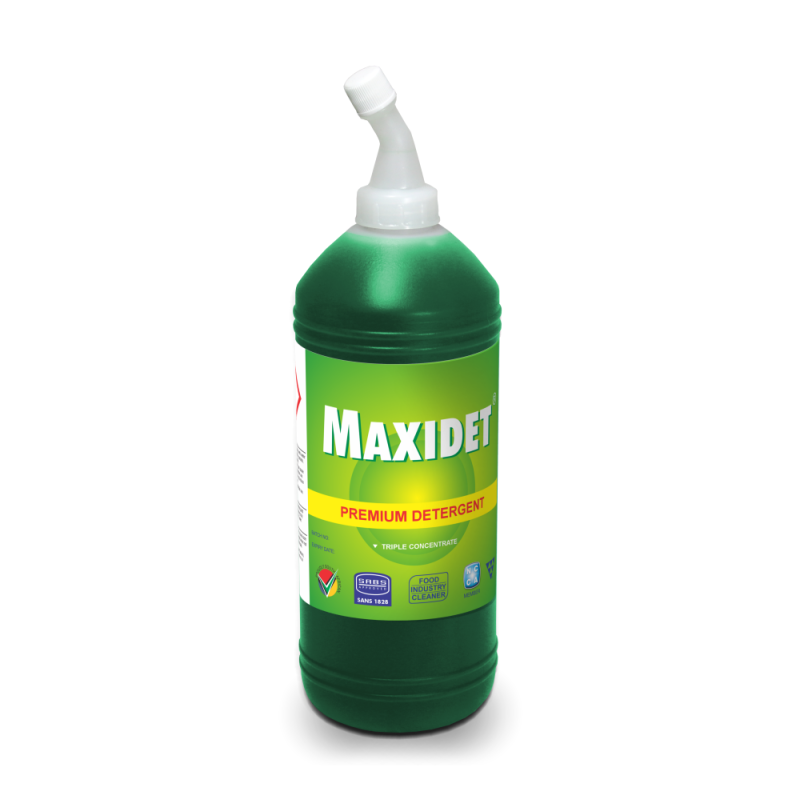 Maxidet - Triple Concentrated Premium Dishwashing Liquid and General Purpose Cleaner