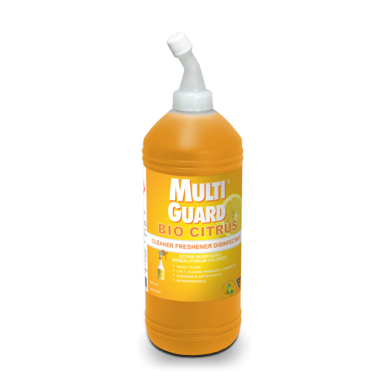 Multi Guard Bio-Citrus - Multi Purpose Citrus Cleaner, Disinfectant and Freshener