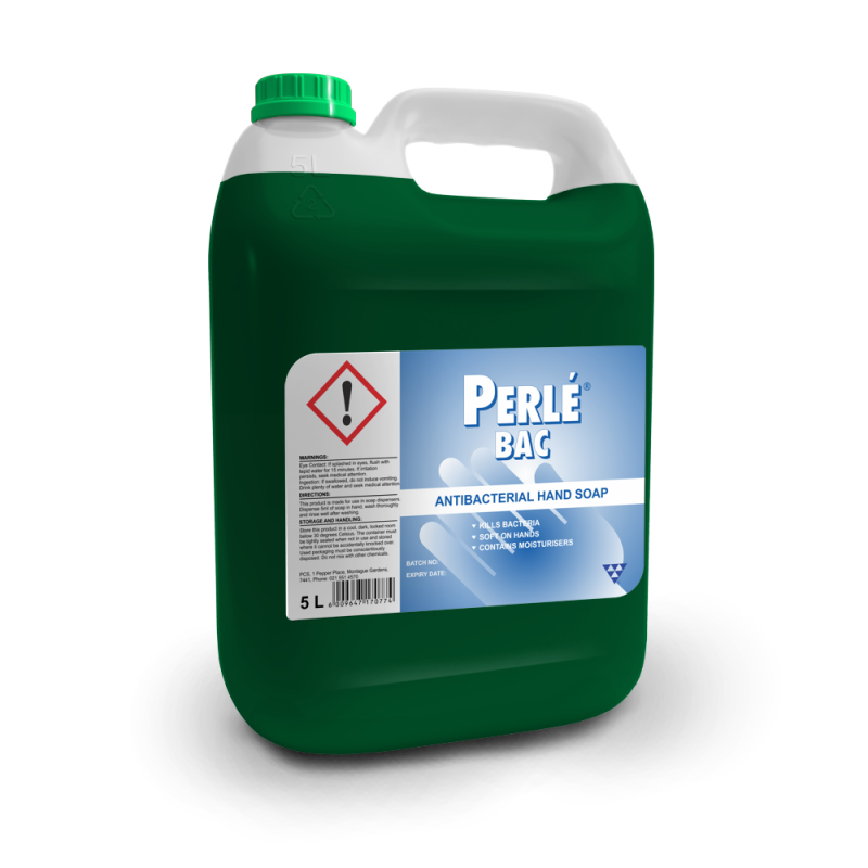 Perle Bac Blue / Green - Antibacterial Liquid Hand Soap