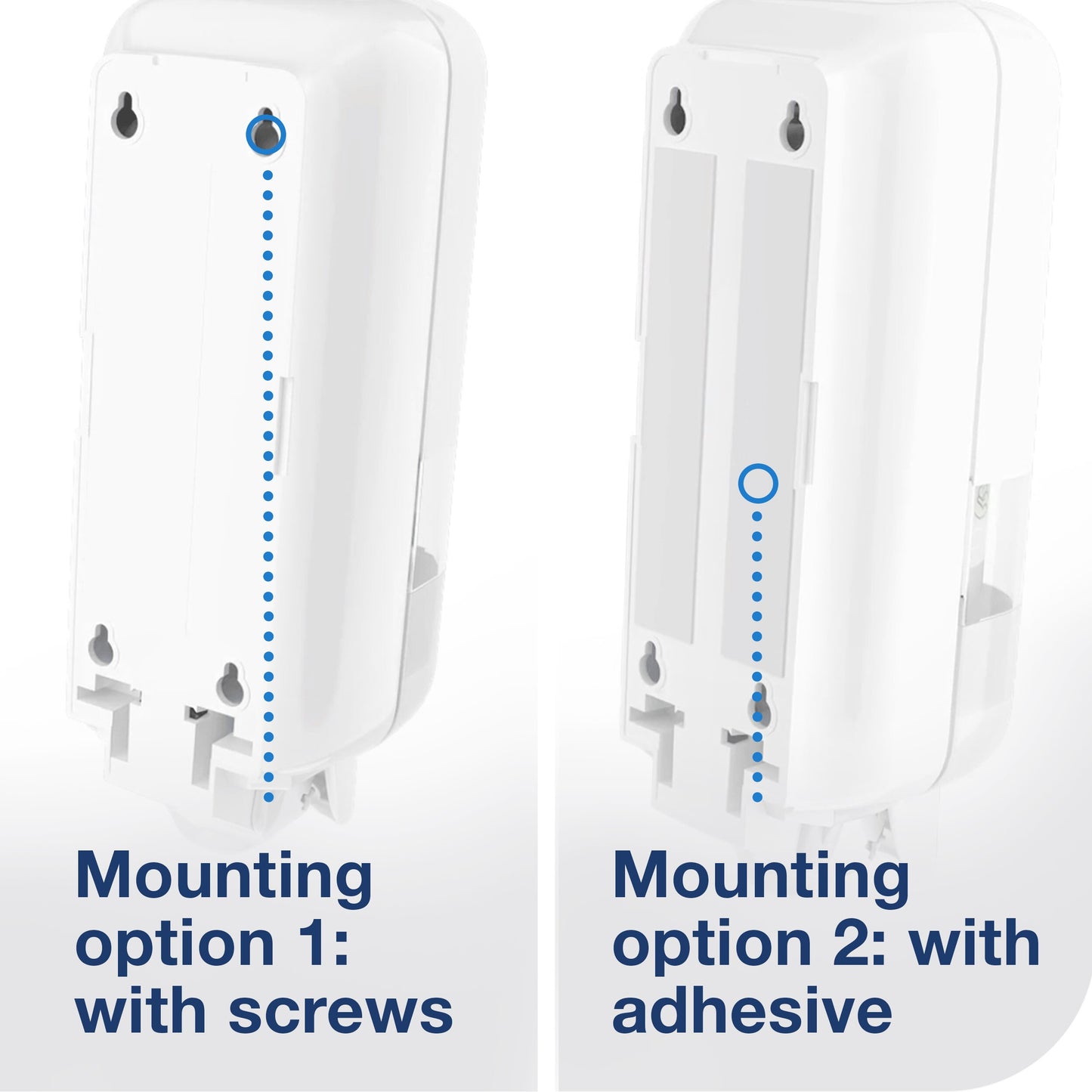 Tork Soap and Sanitiser Dispenser White S4