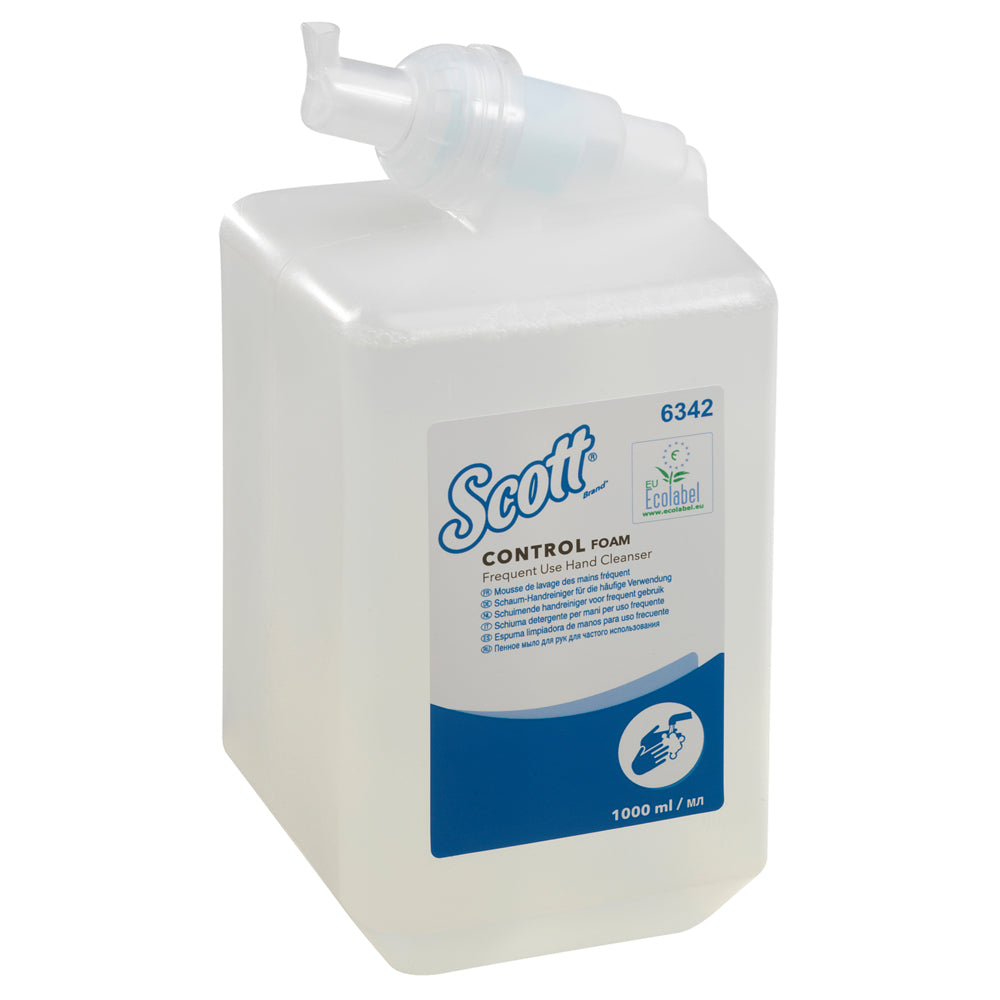 KIMBERLY-CLARK SCOTT CONTROL Foam Frequent Use Hand Cleanser Refill (6 x 1L) (Code 6342)