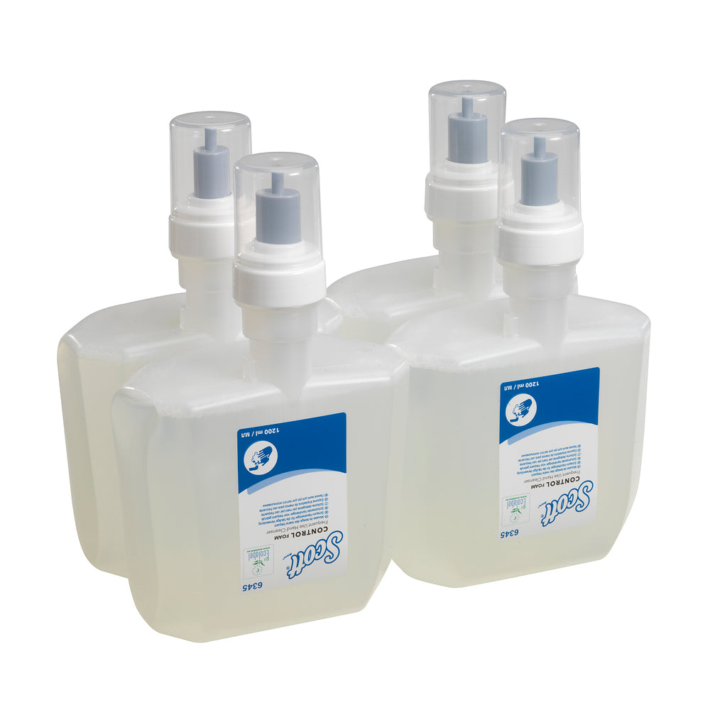 KIMBERLY-CLARK SCOTT CONTROL Foam Frequent Use Hand Cleanser Refill (4 x 1.2L) (Code 6345)