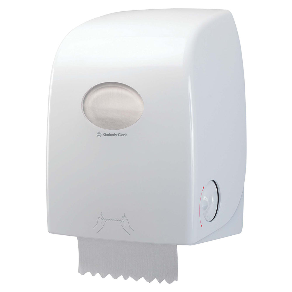 KIMBERLY-CLARK AQUARIUS Rolled Hand Towel Dispenser  - White (Code 6959)