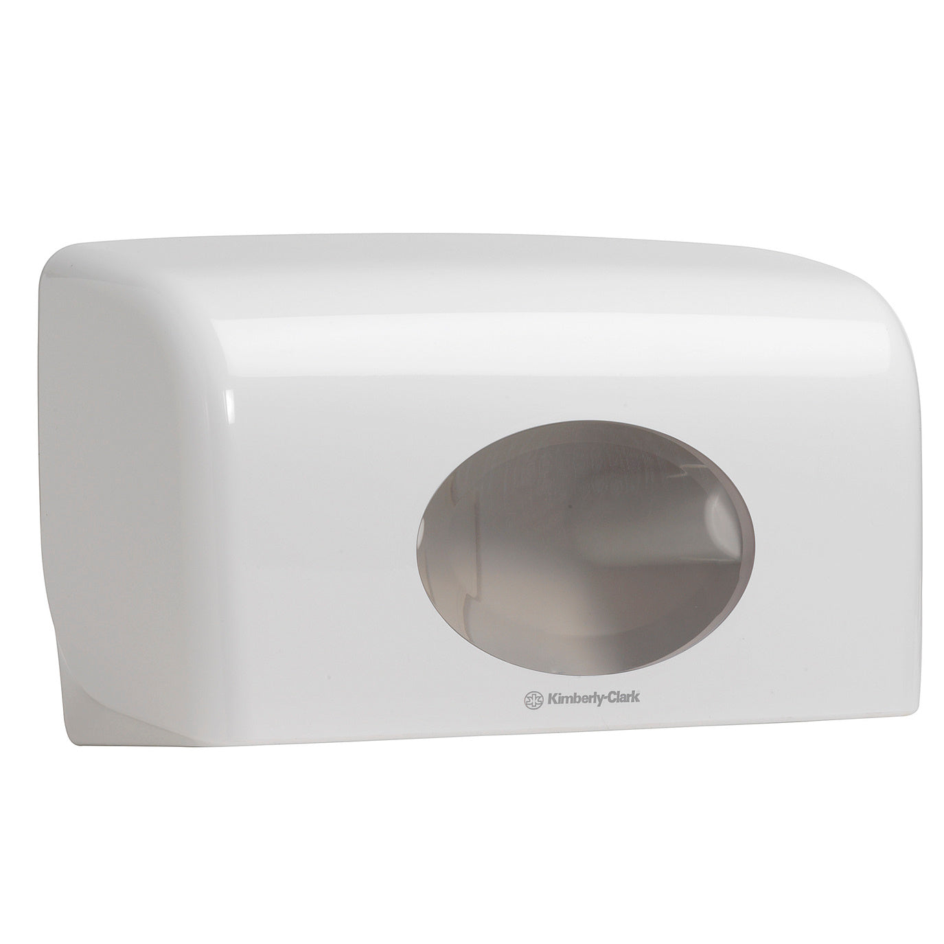 KIMBERLY-CLARK AQUARIUS Double Toilet Tissue Dispenser - Small Roll / White (Code 6992)