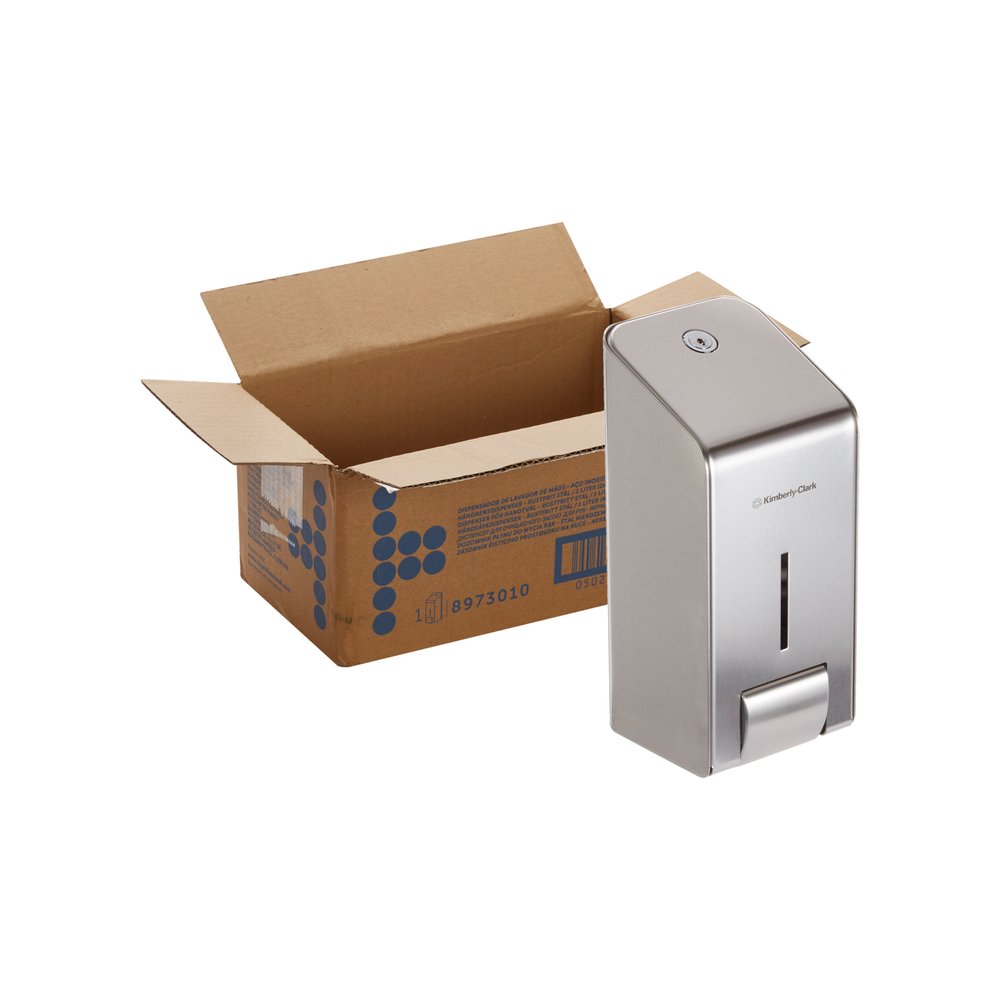 KIMBERLY-CLARK Hand Cleanser Dispenser - Cassette / Stainless Steel / 1L (Code 8973)