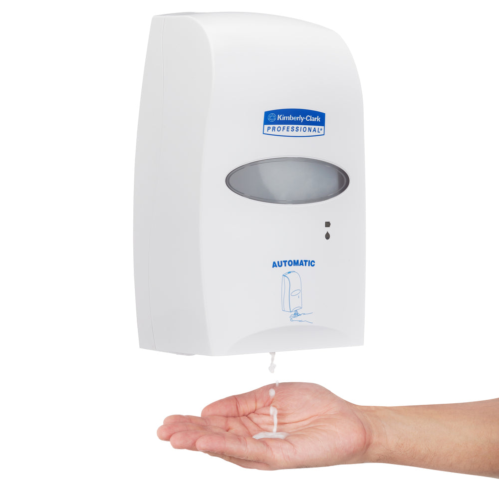 KIMBERLY-CLARK PROFESSIONAL Touchless Electronic Soap Dispenser - White / 1.2L (Code 92147)