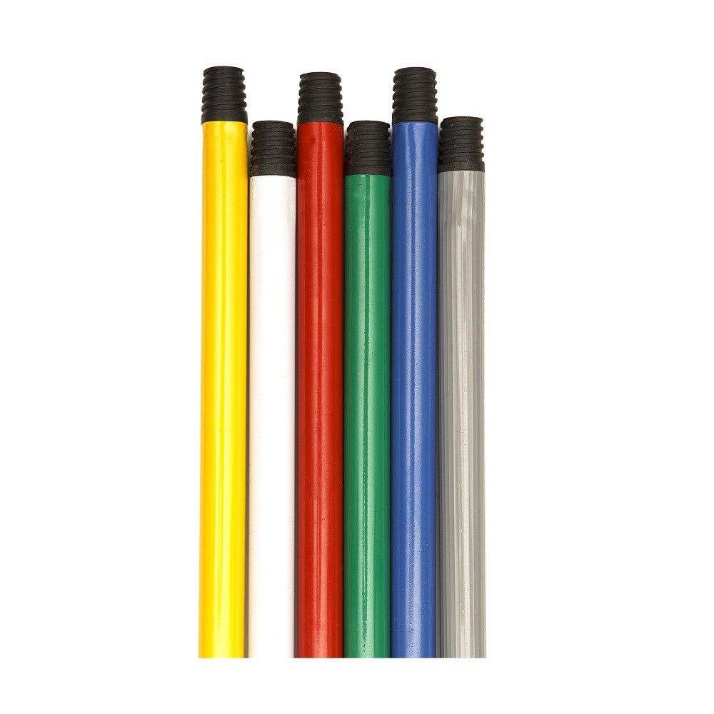 Powder Coated Metal Handle (Threaded End) 22mm x 1.2m