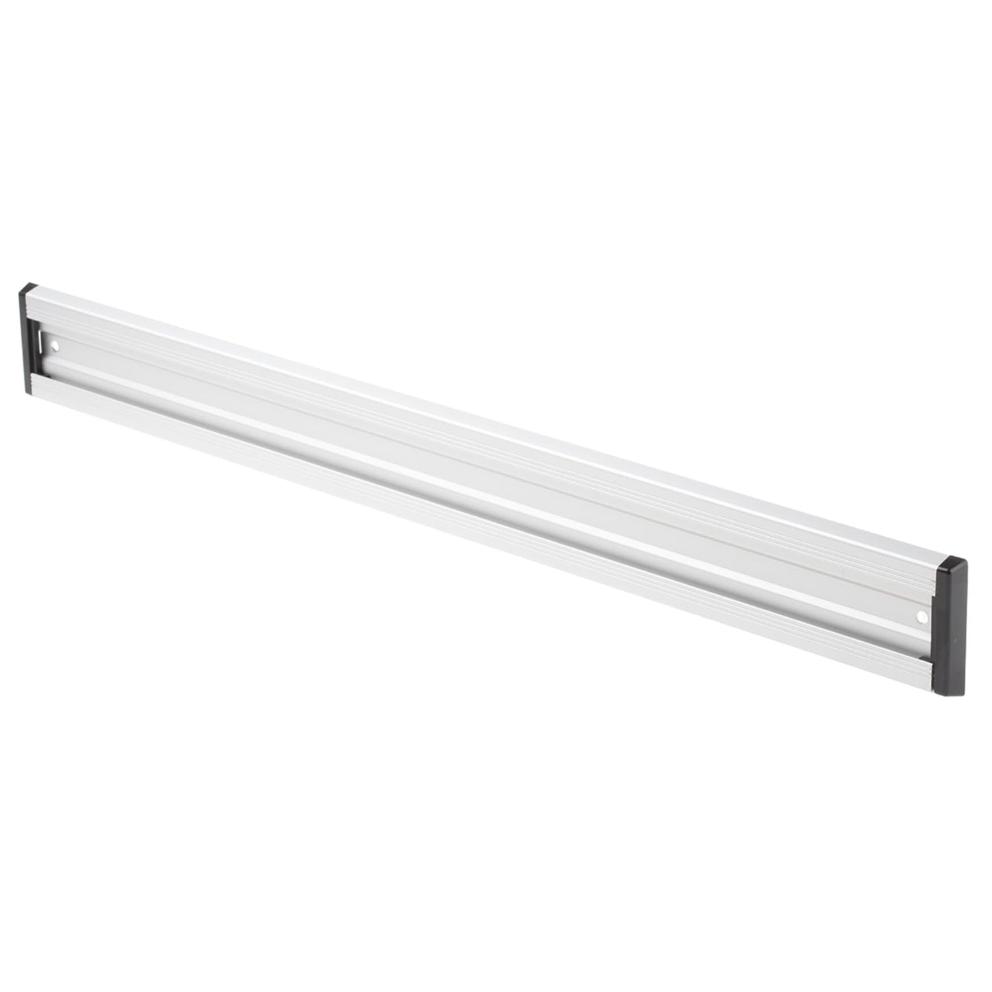 Wall Rail With Black End Clips