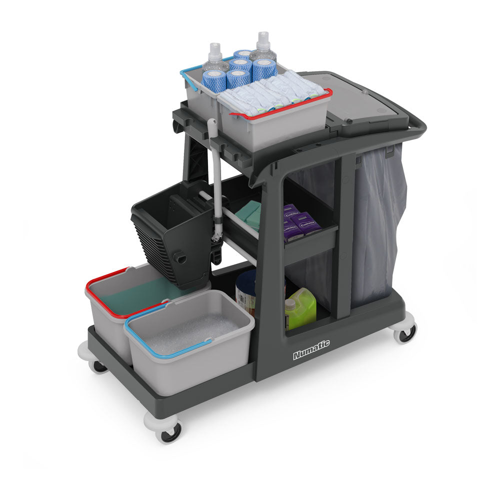 Numatic EM3 Janitorial Trolley