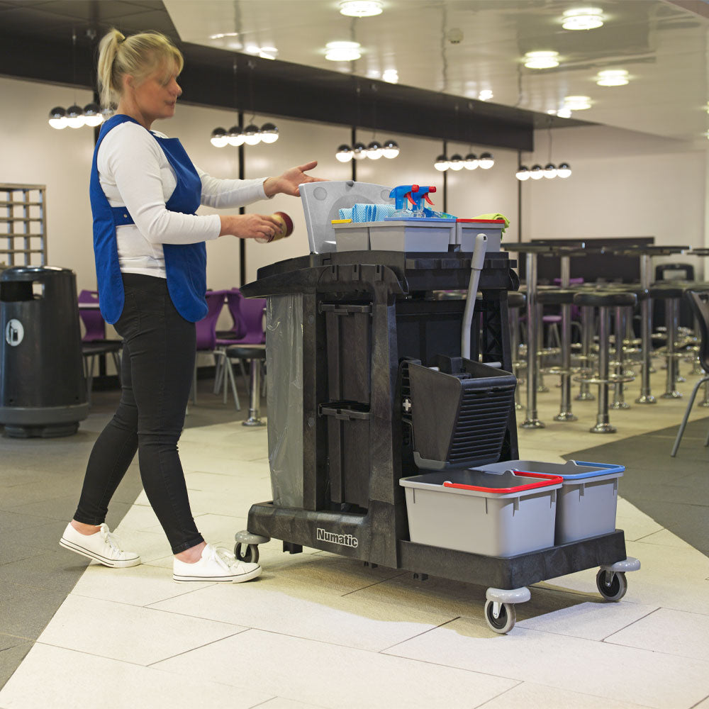 Numatic EM5 Janitorial Trolley