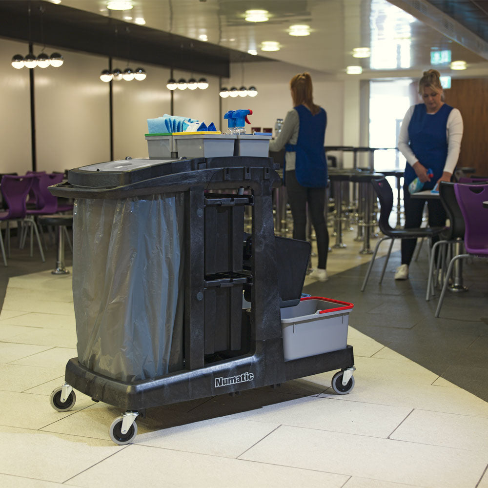 Numatic EM5 Janitorial Trolley