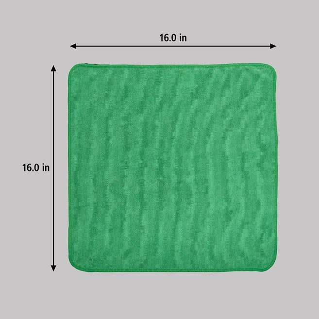 Rubbermaid HYGEN r-40 Recycled Microfiber Cloths, 16inx16in/40cmx40cm