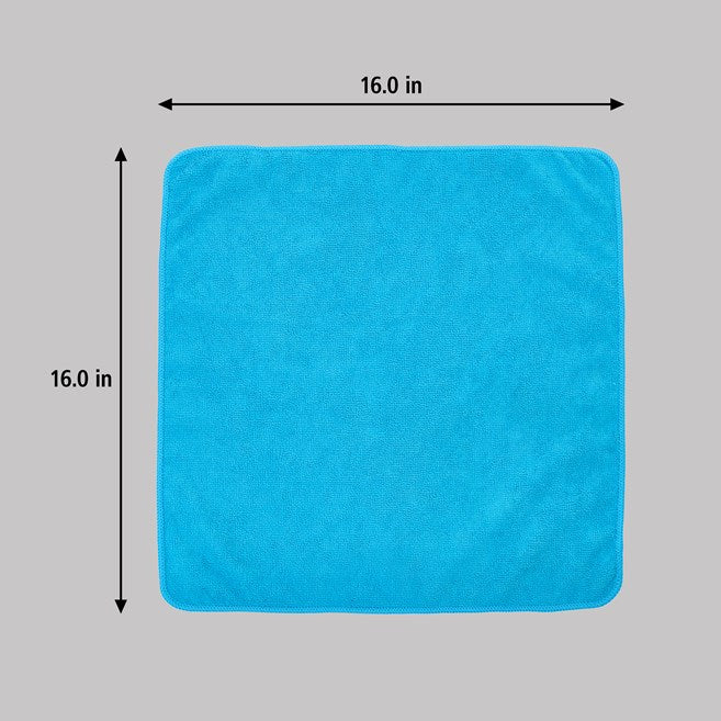 Rubbermaid HYGEN r-40 Recycled Microfiber Cloths, 16inx16in/40cmx40cm