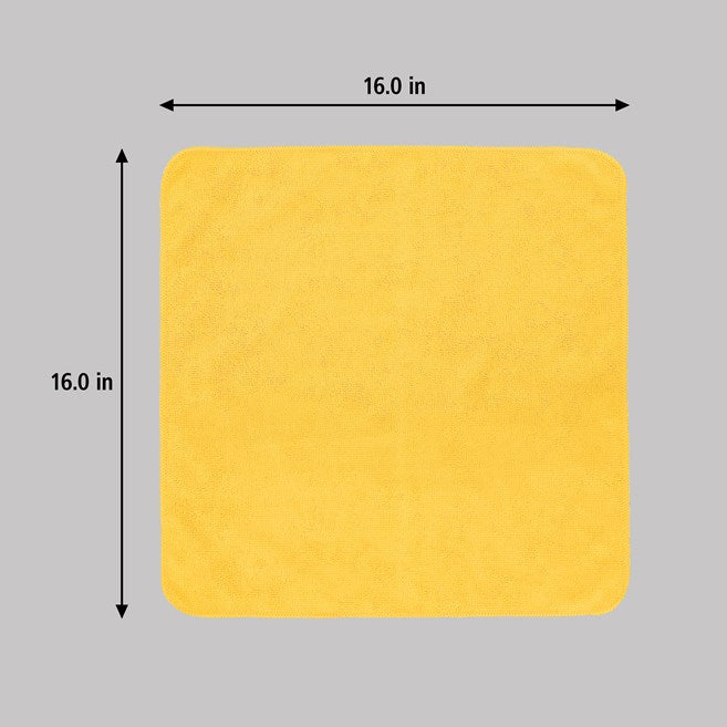 Rubbermaid HYGEN r-40 Recycled Microfiber Cloths, 16inx16in/40cmx40cm