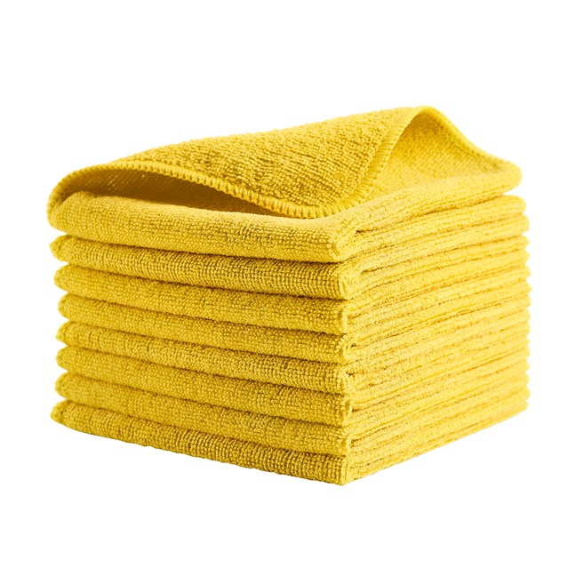 Rubbermaid HYGEN r-40 Recycled Microfiber Cloths, 16inx16in/40cmx40cm