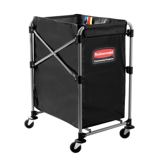 Rubbermaid Commercial Products X-Cart Folding Trolley on Wheels
